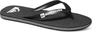 Quiksilver Molokai Youth Jongens Slippers - Black/Black/White - Maat 33