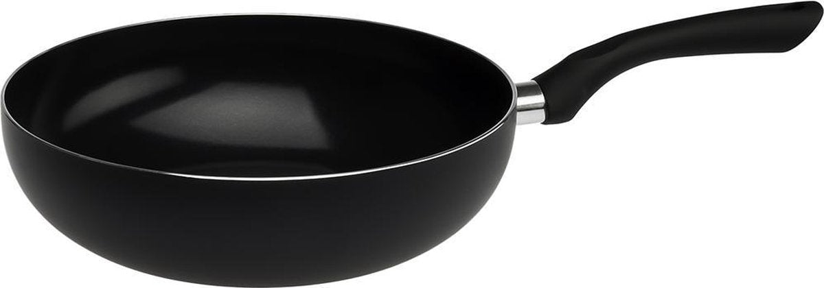 Sola - Wokpan Comfort line - Ø 28 cm - Zwart