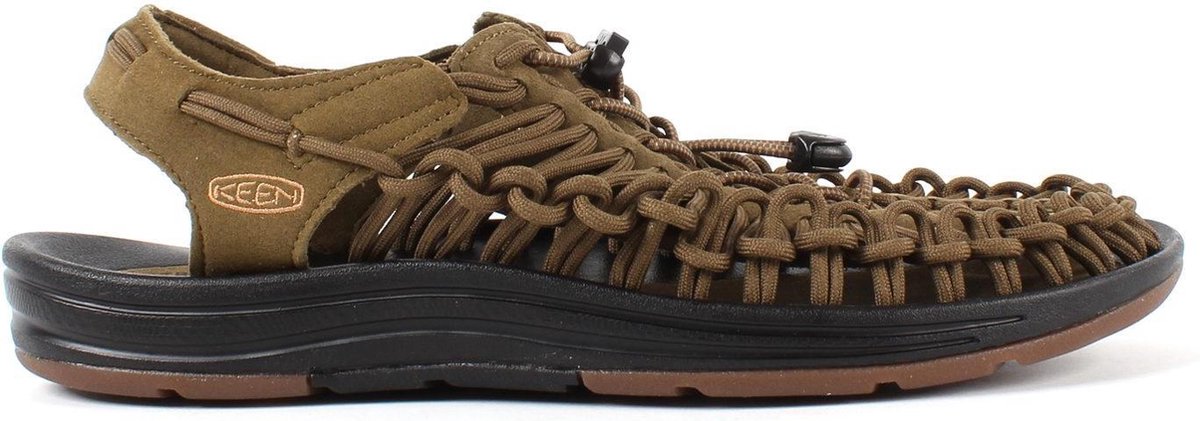 KEEN Heren Uneek Dark Olive/Brown Sugar - Maat 41