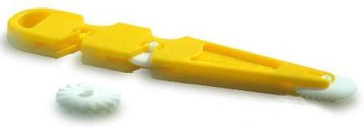 Modelleer gereedschap - patroonroller met 3 wieltjes - design wheeler - PME Arts&Crafts