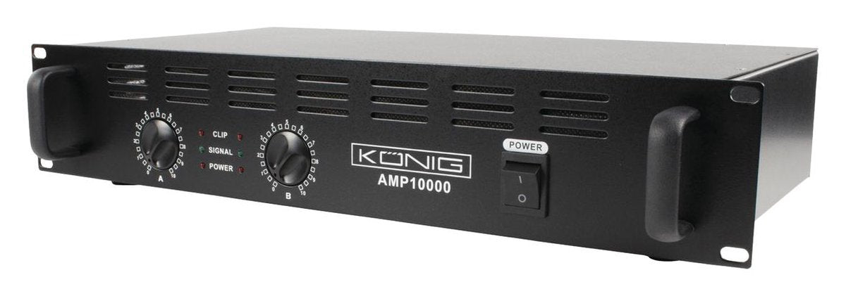 KÃ¶nig Pa-amp10000-kn Pa Versterker 2x 500 W