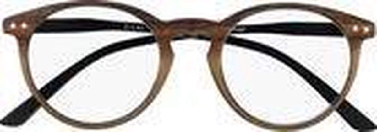 SILAC - WOOD&BLACK - Leesbrillen voor Vrouwen en Mannen - 7602 - Dioptrie +3.00