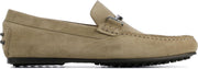 Stefano Lauran Mannen Suède Loafers / Herenschoenen / Instapper - Roman - Beige - Maat 42