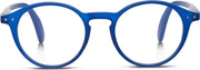 Looplabb Faust leesbril  +1.50 - blauw