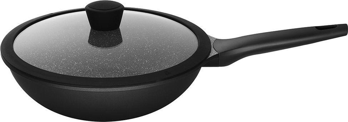 Sola - Fair Cooking wok met deksel 28 cm