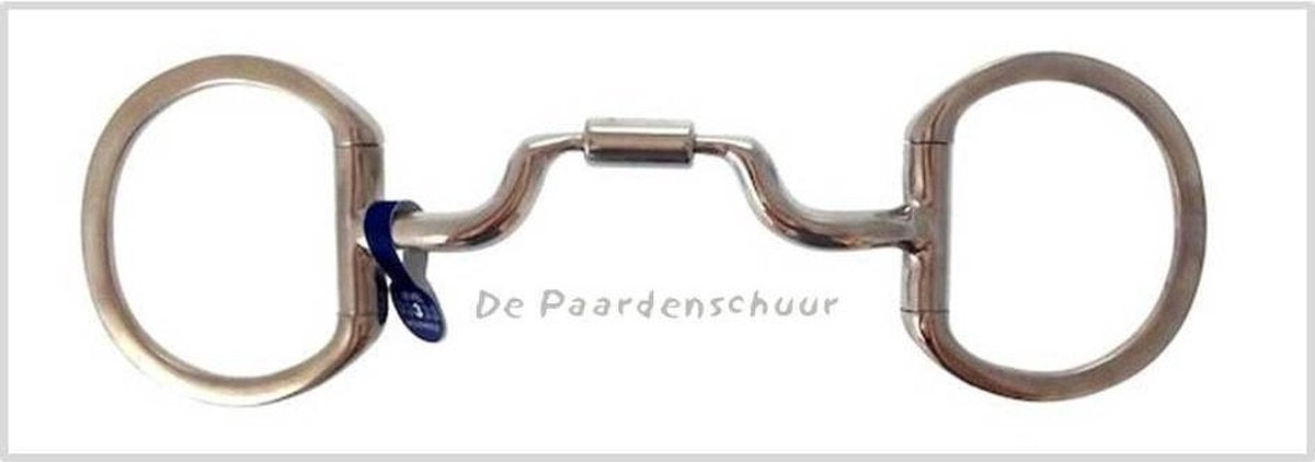 Myler bit Bustrens Level 3 12mm dik / maat 12.5 cm