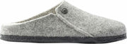 Birkenstock Zermatt narrow Filz Shearling Cozy Home Dames Pantoffels - Light Grey - Maat 36