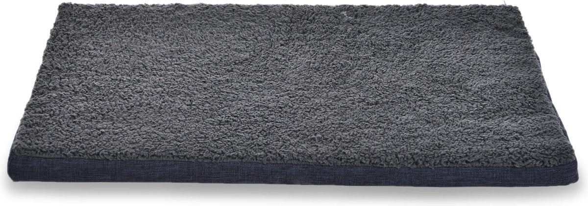 Topmast Benchkussen Hondenkussen Hondenmatras - Traagschuim Orthopedic Antraciet 58.5 x 40.5 cm