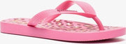 Copacabana vegan kinder teenslippers luipaardprint - Roze - Maat 32