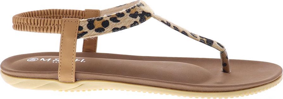 Mrchl Label Khosi Sandalen Dames - Slippers - Bruin - Maat 38