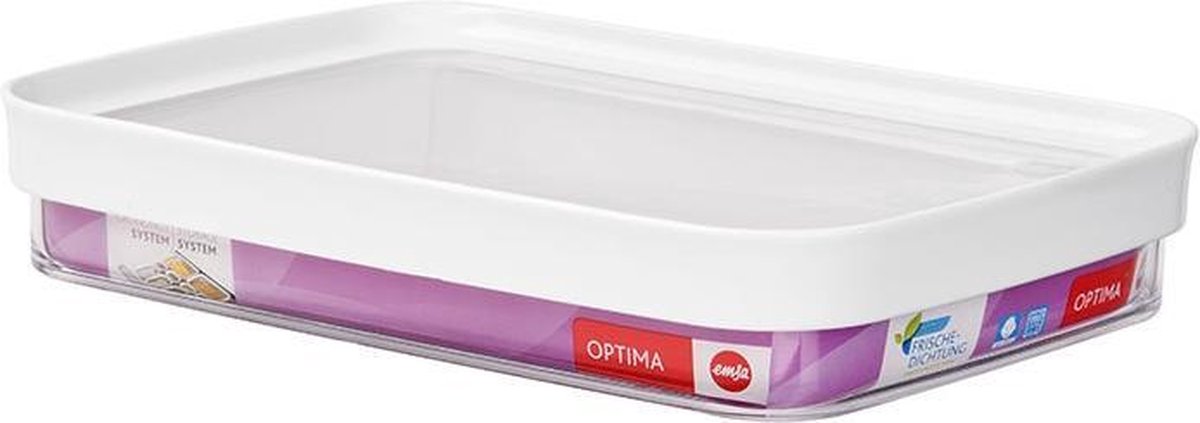 OPTIMA systeem bewaardos voor broodbeleg. rechthoekig. 0.7l