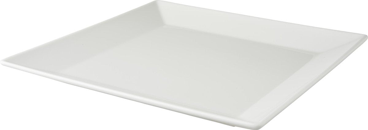 Palmer White Delight Bord 27 x 27 x 2 cm - Porselein - Wit