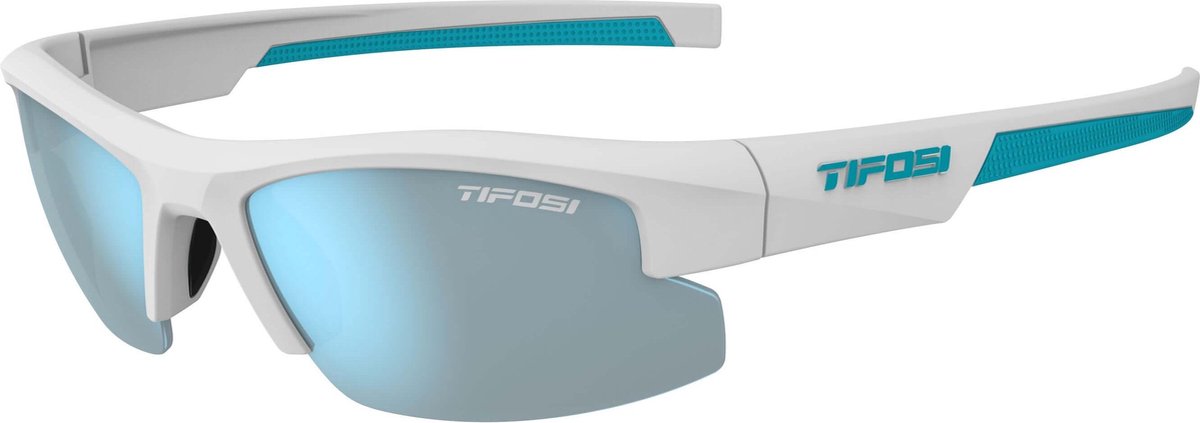 Tifosi bril ShutOut mat wit/blauw (XS/S)