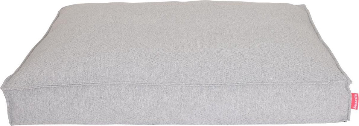Snoozle Hondenkussen Amsterdam - Orthopedisch - Wasbaar - Hondenmand - Hondenbed - 100 x 70 cm - Lichtgrijs