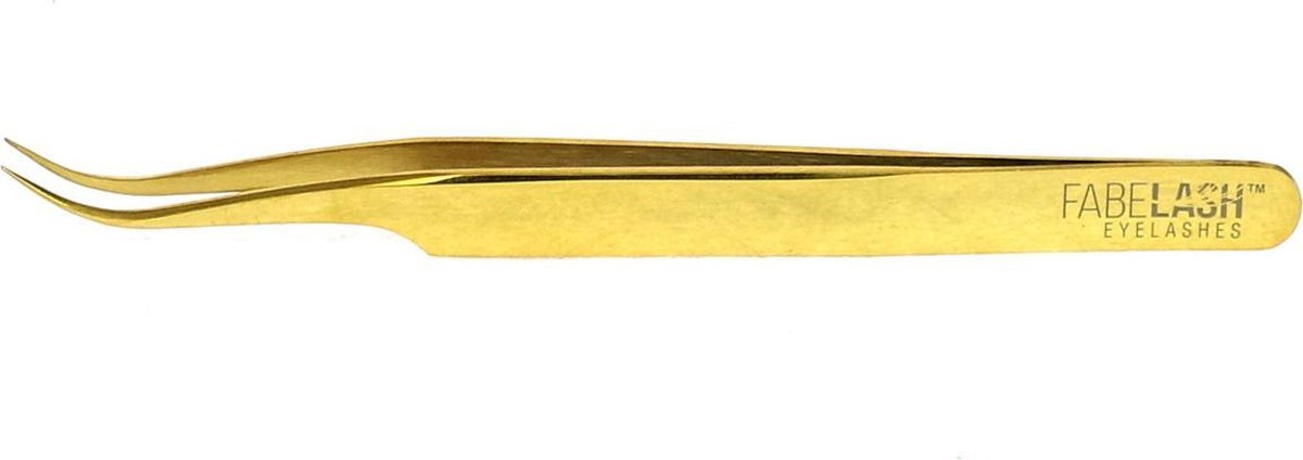 Wimperextension Tweezer Golden Fabelash