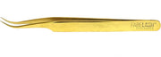 Wimperextension Tweezer Golden Fabelash