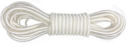 10 mtr - Elastiekkoord - wit - 4 mm - bundel