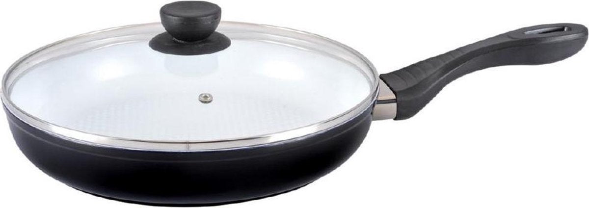 Antiaanbak Braadpan 24cm Keramische antiaanbaklaag en deksel