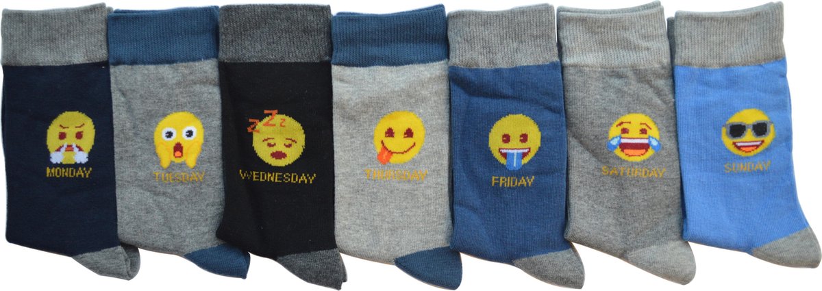 Emoji HUMOUR Multipack Jongens Maat 27-30