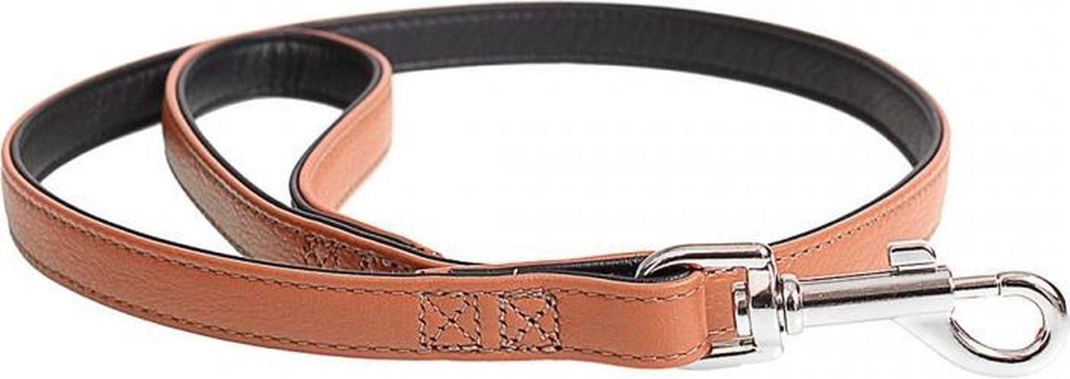 Duvo+ Popular leder leiband Cognac 100cm/14mm