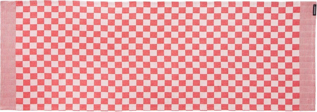 DDDDD tafelloper barbeque 50 x 140 cm red per 2 stuks