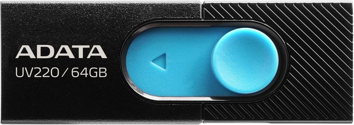 ADATA UV220 64GB USB 2.0 Capacity Zwart