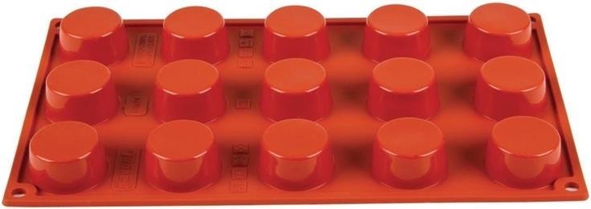 Pavoni Formaflex siliconen bakvorm 15 petit-fours