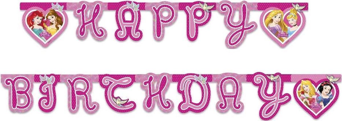 Disney Prinsessen Letterslinger Versiering 1