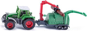 Siku - Tracktor Met Houtversnipperaar (1675)