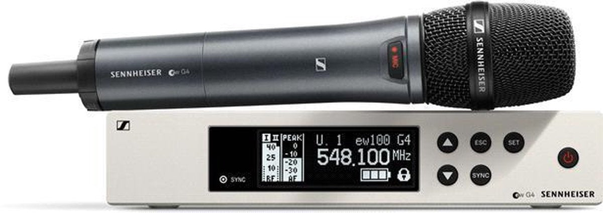 Sennheiser ew 100 G4-935-S-B - Draadloze microfoon set