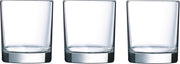 18x Stuks drinkglazen/waterglazen transparant 300 ml - Glazen - Drinkglas/waterglas/tumblerglas