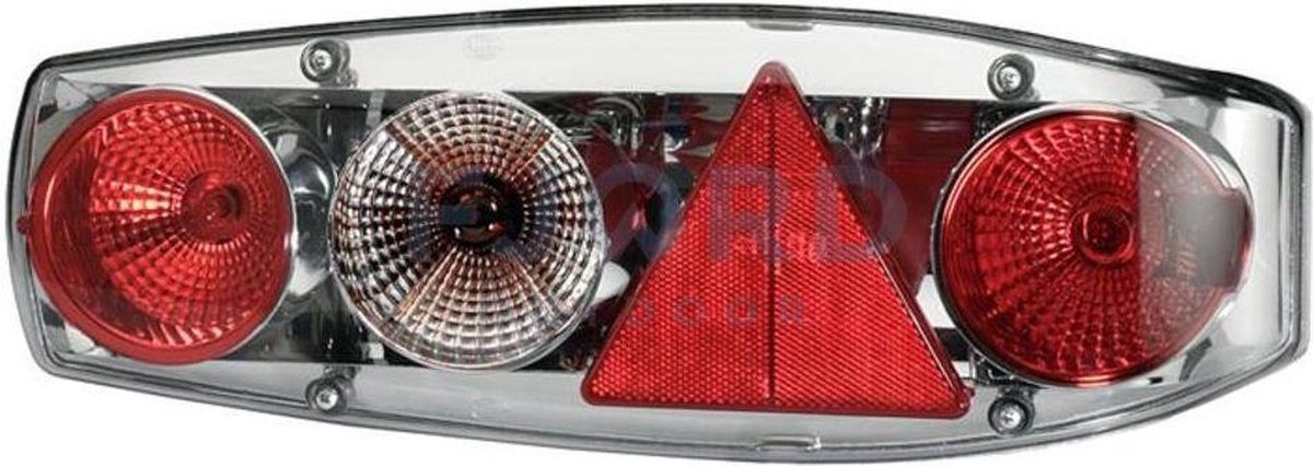 Hella Achterlicht Caraluna II Rem/ Knipper/ Achteruitrij/ Driehoek Reflector Rechts
