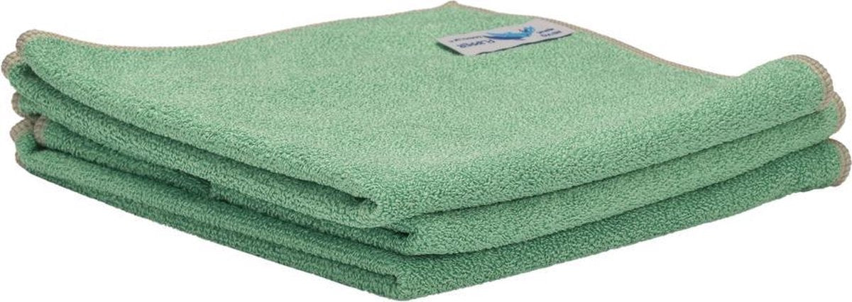 Flipper Nivo Microvezeldoeken - 40 x 40cm - Groen - 3 Stuks