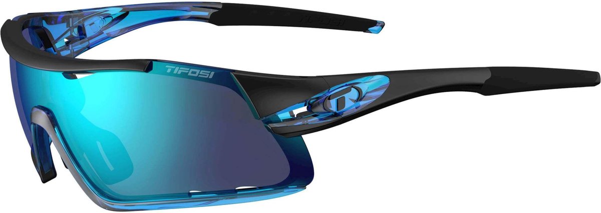 Tifosi bril Davos crystal blauw clarion blauw