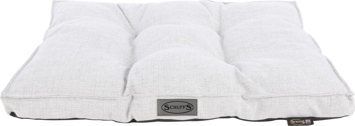 Stijlvol en comfortabel hondenkussen - Scruffs Manhattan - Licht Grijs