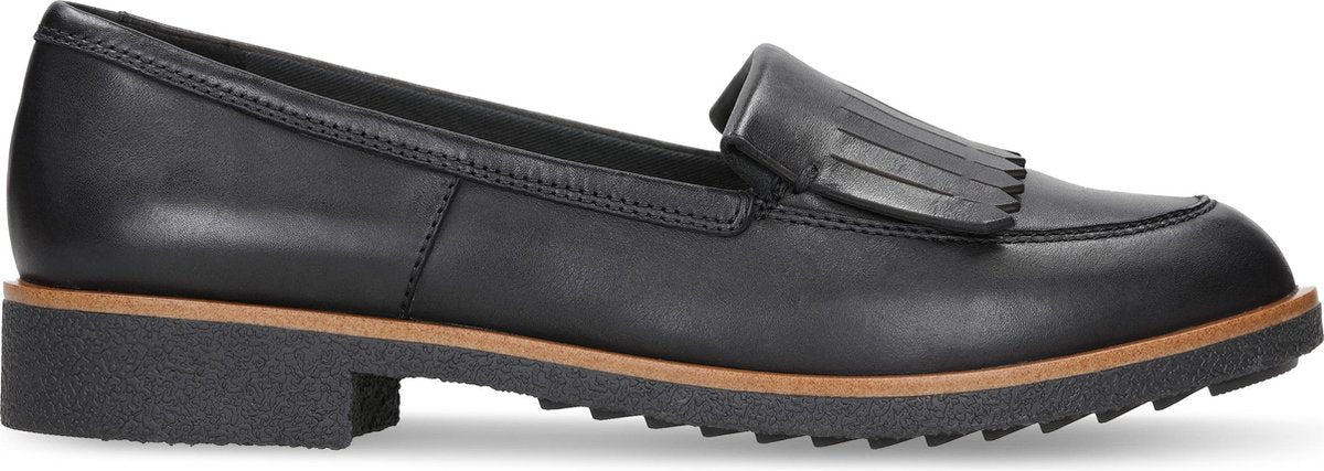 Clarks - Dames schoenen - Griffin Kilt - D - black leather - maat 7