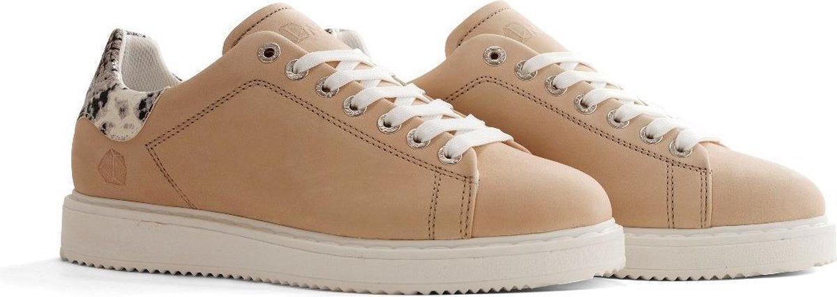 NoGRZ A.J.Gabriel - Leren dames sneakers - Roze - Maat 37