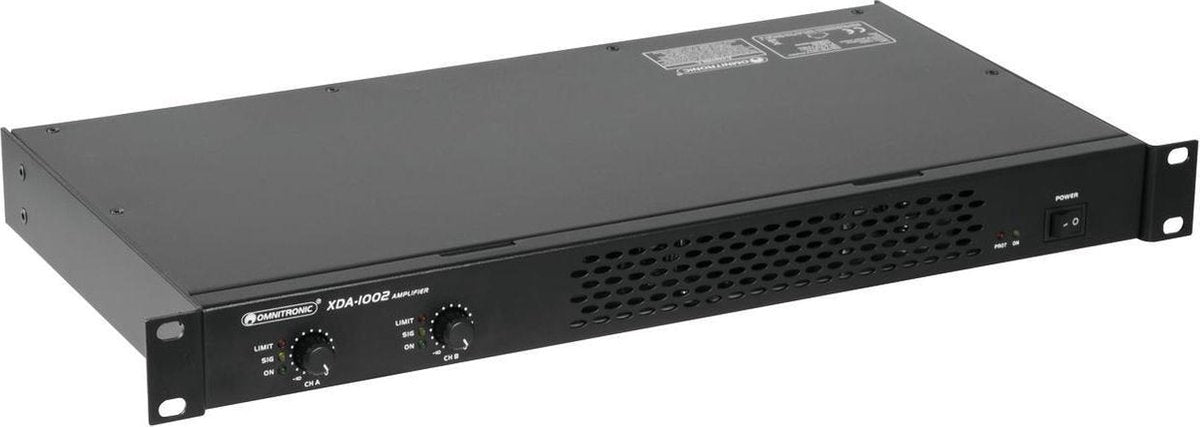 OMNITRONIC XDA-1002 Class D Versterker