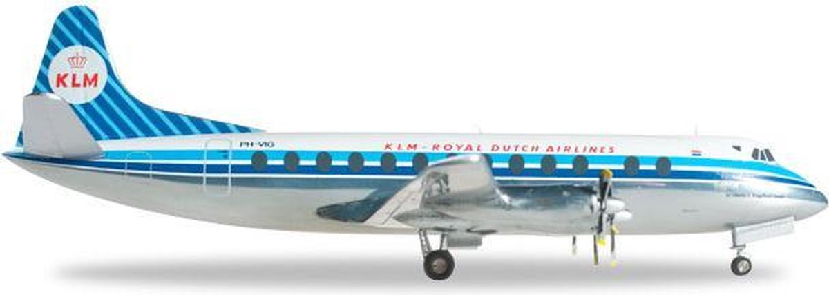 Herpa Vickers Viscount vliegtuig KLM- 800