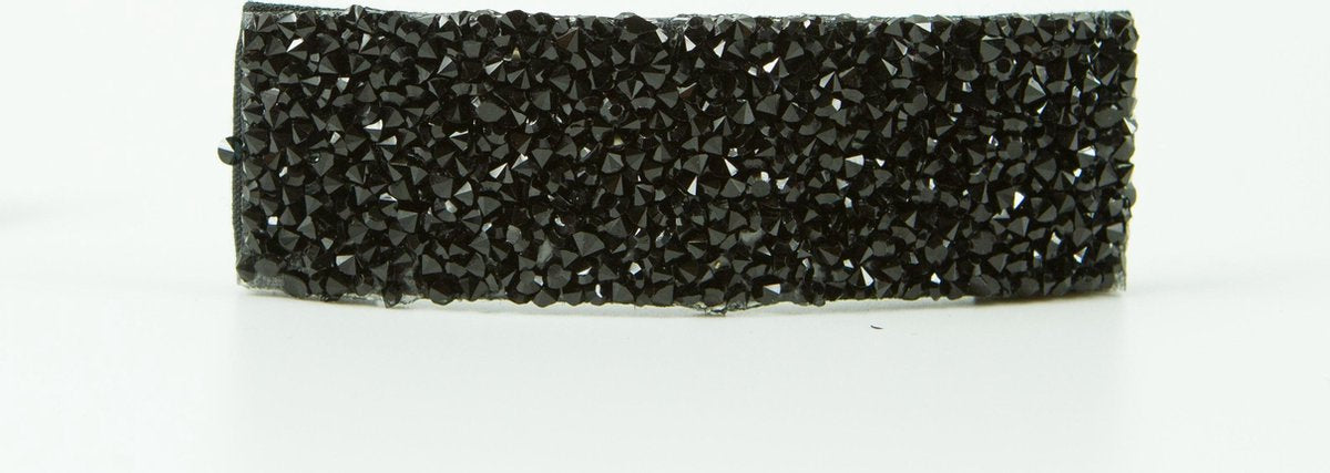 Klikklak zwart glitter