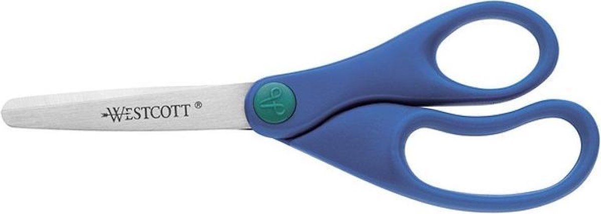 schaar Westcott 13cm Junior ronde punt assorti
