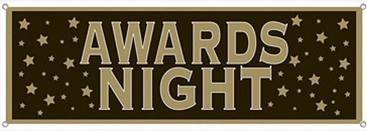 Banner 150x53 cm  AWARDS NIGHT weerbestendig