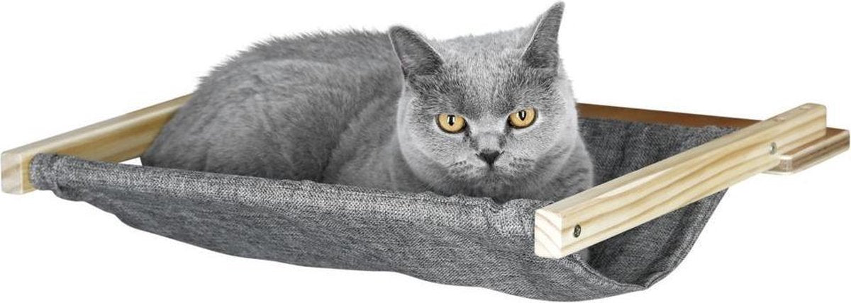 Hangmat kat Tofano hammock "Grijs" (45*40*1