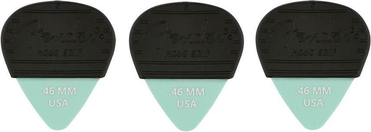 Fender Plectrum Mojo Grip dura-tone Delrin 0.46 3-pack