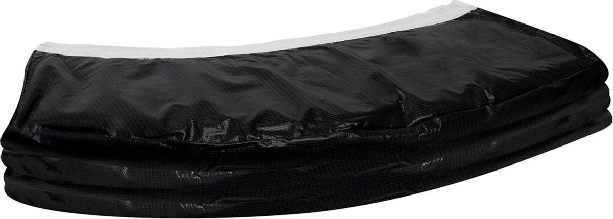 Trampolinerand 183 cm - VirtuFit Beschermrand - Zwart / Wit