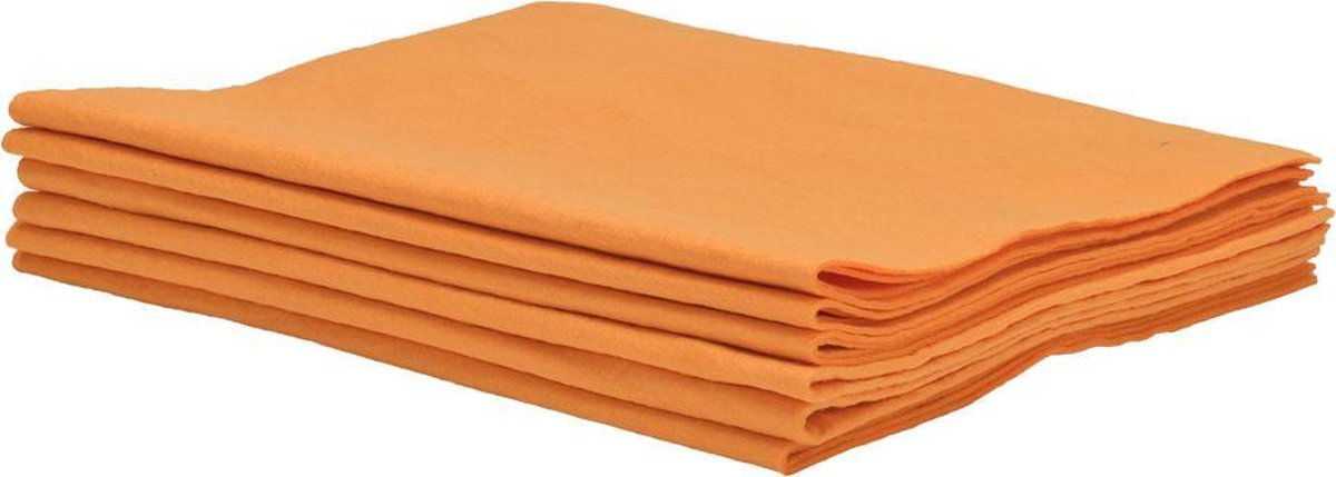 Viscose Dweilen - 6 Stuks - Oranje