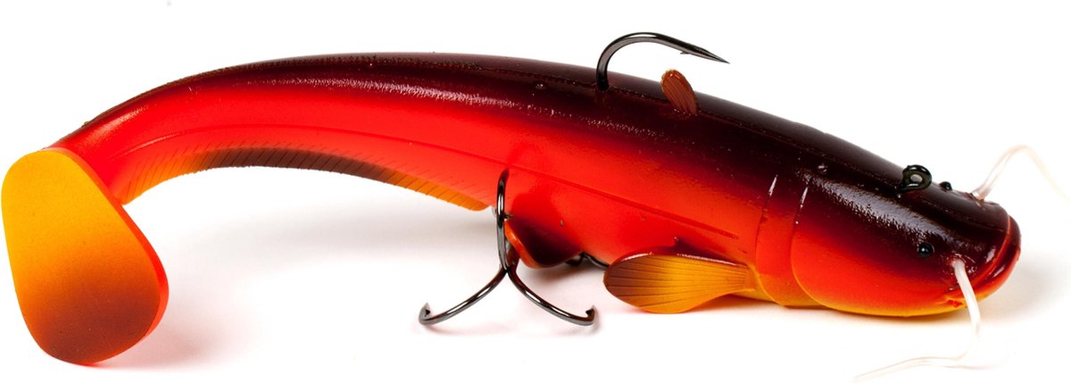 Dam Effzett Real Life Catfish Paddle Tail - Mandarin - 20cm