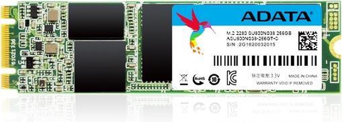 ADATA SU800 M.2 SATA III Interne SSD 256GB