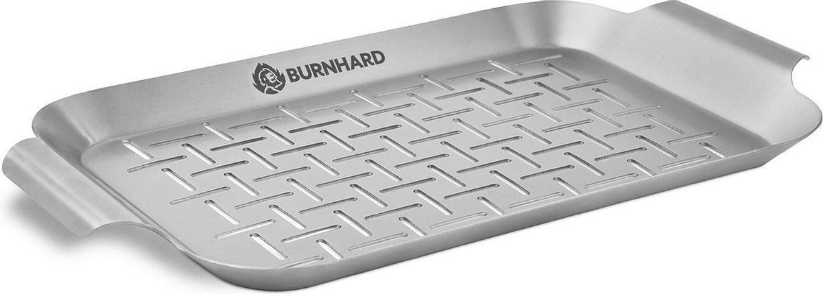 Grillmand voor BBQ - Grillplaat 33x19x1