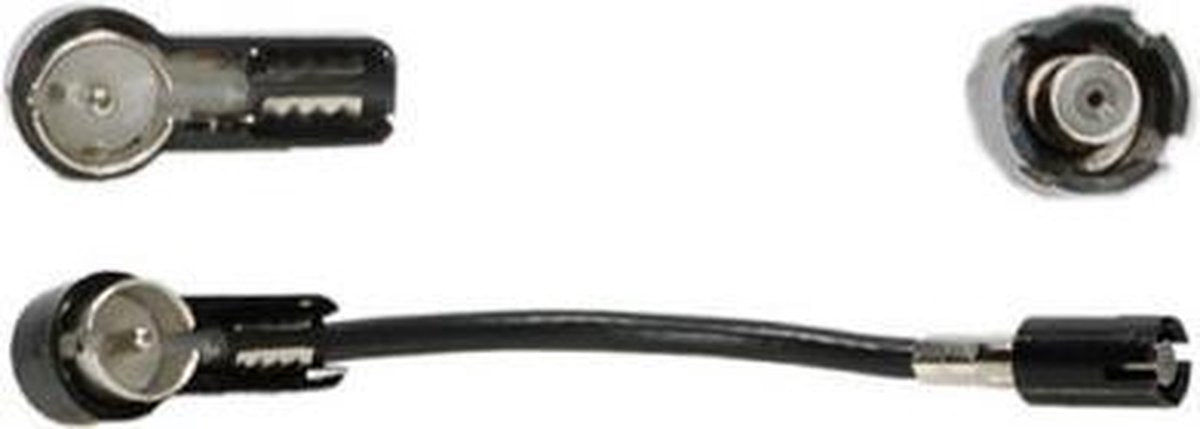 adapterkabel 20 cm Smart FORTWOO CoupÃ© HC97 F - ISO M 90Â°